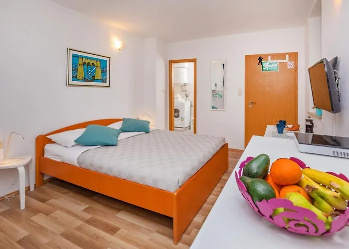 Studio typu deluxe s manželskou postelí velikosti king